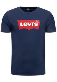 Levi's® T-Shirt Housemark Tee 17783-0139 Granatowy Regular Fit. Kolor: niebieski. Materiał: bawełna