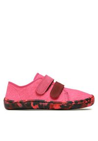 Froddo Sneakersy Barefoot Canvas G1700358-3 D Różowy. Kolor: różowy. Materiał: materiał #4