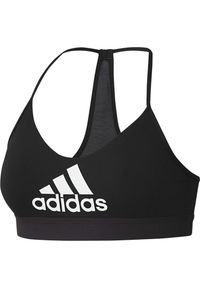 Top damski Adidas Am Bos biustonosz sportowy. Kolor: czarny