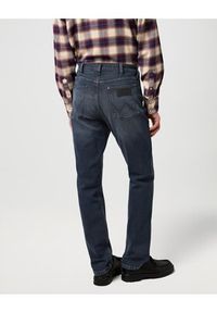 Wrangler Jeansy Greensboro 112370847 Granatowy Straight Fit. Kolor: niebieski