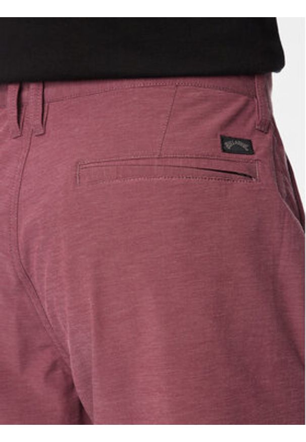 Billabong Szorty materiałowe Crossfire ABYWS00188 Fioletowy Regular Fit. Kolor: fioletowy. Materiał: syntetyk
