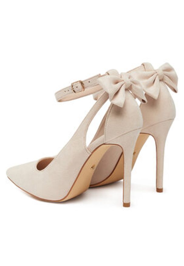 DeeZee Szpilki AB-8868 Różowy. Kolor: różowy. Materiał: materiał. Obcas: na szpilce