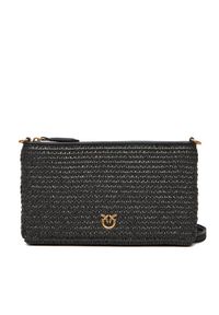Pinko - PINKO Torebka Flat Horizontal Mini PE 25 PCPL 104277 A2CF Czarny. Kolor: czarny