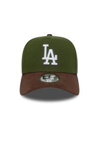 Czapka typu snapback New Era Dodgers Suede E-Frame. Kolor: zielony. Styl: sportowy #2