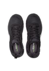 skechers - Skechers Sneakersy Agoura 52635/BBK Czarny. Kolor: czarny. Materiał: materiał #3