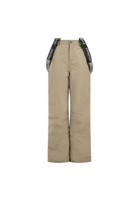 Dziewczęce spodnie narciarskie Protest Whisper. Kolor: brązowy, beżowy, wielokolorowy. Sezon: zima. Sport: narciarstwo #1