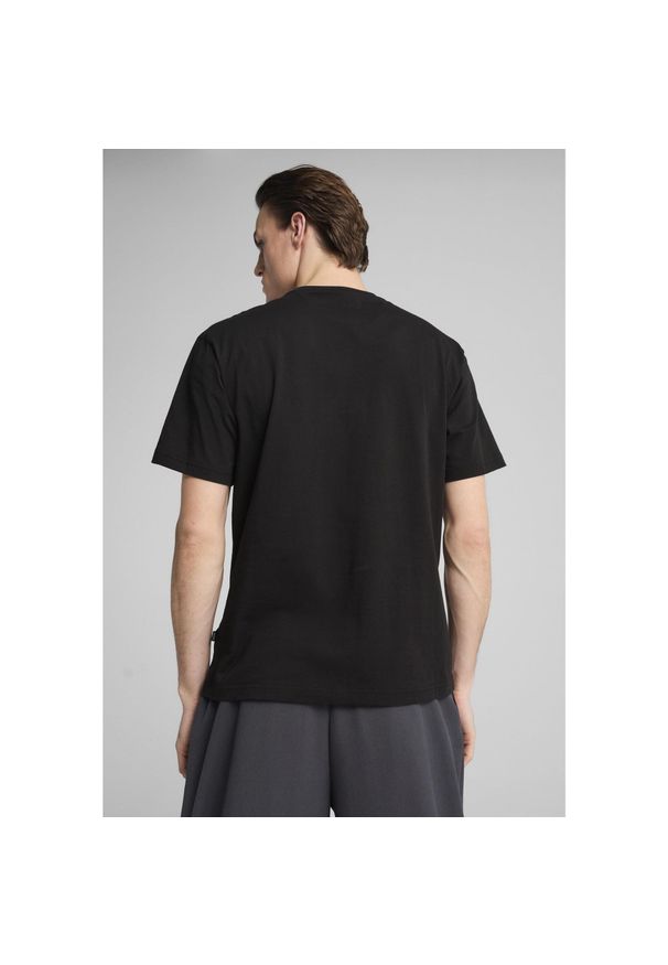 Puma - Męska koszulka Concept 2 Paris o luźnym kroju PUMA Black. Kolor: czarny