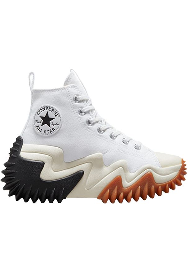 Trampki Converse Run Star Motion. Kolor: biały. Materiał: materiał. Sport: bieganie