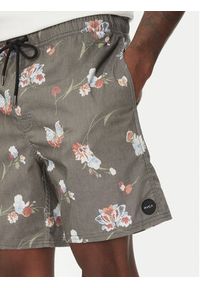 RVCA Szorty kąpielowe AVYBS00265 Szary Regular Fit. Kolor: szary. Materiał: bawełna #3