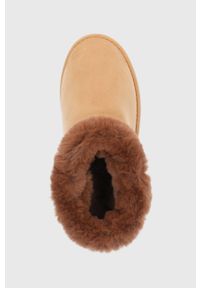 Answear Lab Śniegowce kolor brązowy. Nosek buta: okrągły. Kolor: brązowy. Materiał: guma. Styl: wakacyjny #4