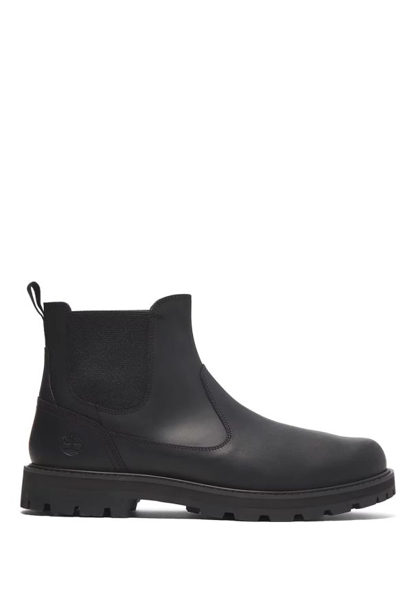 Sztyblety męskie Timberland Britton Road Mid Chelsea Boot. Okazja: do pracy, na co dzień, na spacer. Kolor: czarny. Styl: casual