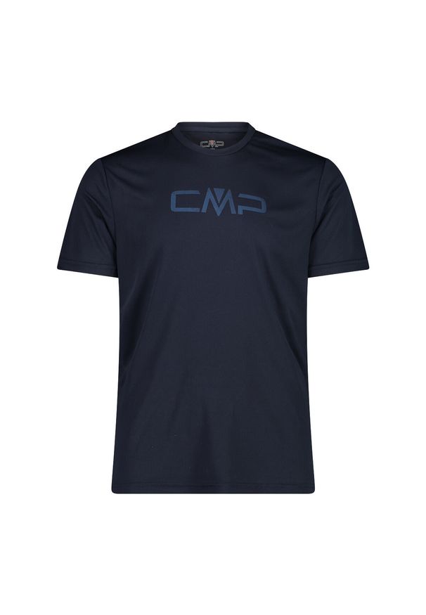 Koszulka CMP. Kolor: niebieski. Sport: turystyka piesza