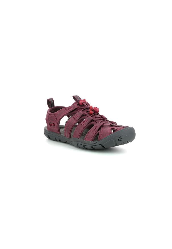 keen - Buty trekkingowe damskie Keen Clearwater Cnx Leather. Zapięcie: rzepy. Kolor: czerwony, brązowy, wielokolorowy. Materiał: skóra, syntetyk, materiał