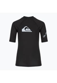 Koszulka do pływania dziecięca Quiksilver All Time. Kolor: czarny