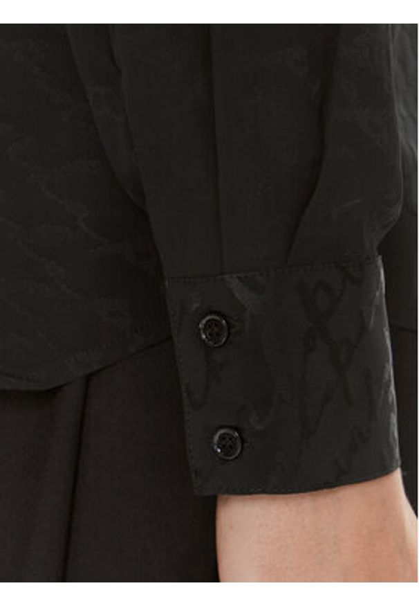 Pinko Koszula Smorzare 100121 A193 Czarny Regular Fit. Kolor: czarny. Materiał: wiskoza