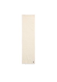 Polo Ralph Lauren Szalik 455956296002 Écru. Kolor: kremowy. Materiał: wełna #3