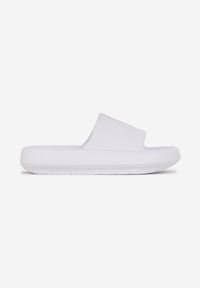 Born2be - Białe Klapki z Pianki o Minimalistycznym Designie Kaseis. Okazja: na plażę, na co dzień. Kolor: biały. Styl: sportowy, casual #6