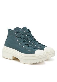 Converse Trampki Chuck Taylor All Star Lugged Heel Platform A10619C Niebieski. Kolor: niebieski. Materiał: materiał. Obcas: na platformie #6
