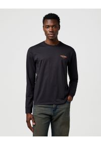Wrangler - MESKA KOSZULKA WRANGLER LS AMERICANA TEE BLACK 112371470 #1