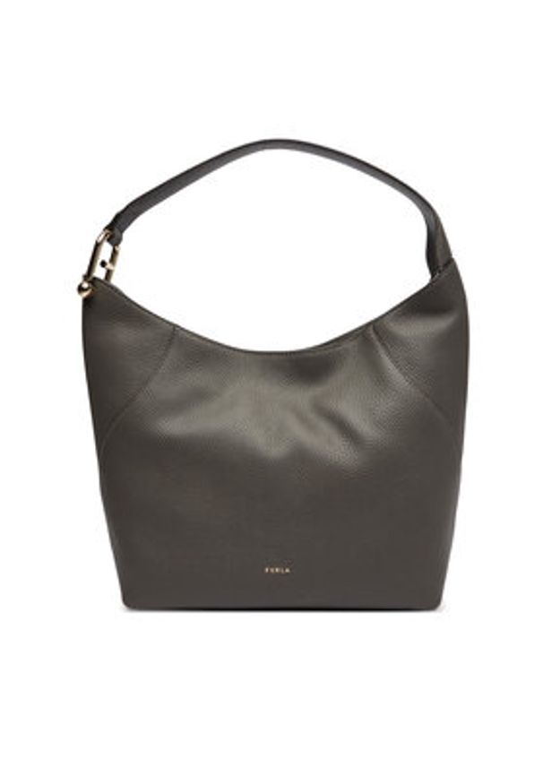 Furla Torebka Lara M WB01900 HSF000 IT 4283S Szary. Kolor: szary. Materiał: skórzane