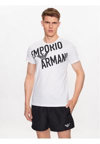Emporio Armani Underwear T-Shirt 211818 3R476 93410 Biały Regular Fit. Kolor: biały. Materiał: bawełna