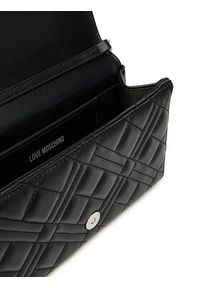 Love Moschino - LOVE MOSCHINO Torebka JC4248PP0MLA000B Czarny. Kolor: czarny. Materiał: skórzane
