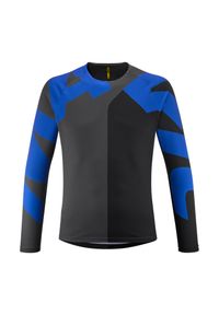 MAVIC - Dżersej z długim rękawem Mavic Deemax. Kolor: szary. Materiał: jersey. Długość rękawa: długi rękaw. Długość: długie. Sport: kolarstwo #1