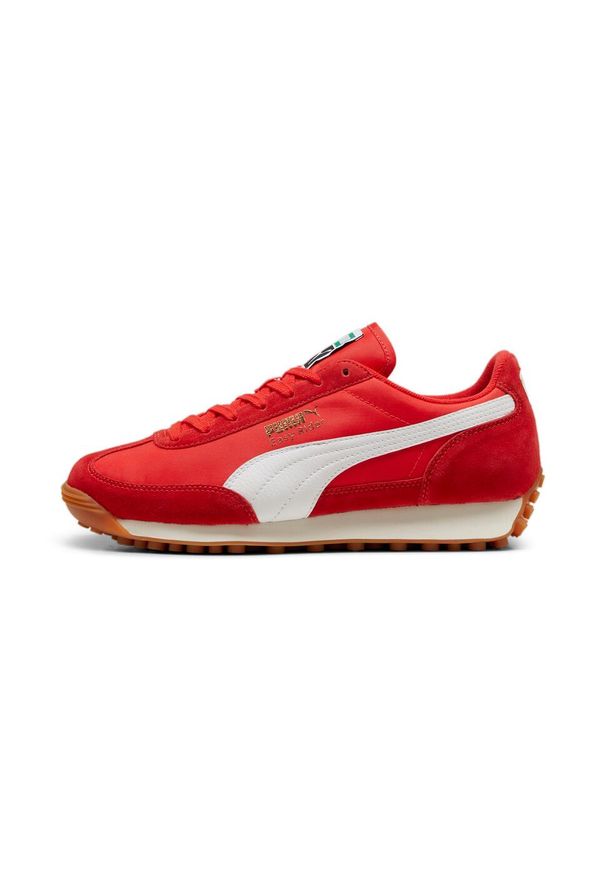 Adidasy Puma Easy Rider Vintage, Dla obu płci. Kolor: biały, czerwony, wielokolorowy. Materiał: zamsz, materiał, syntetyk. Szerokość cholewki: normalna. Sport: turystyka piesza