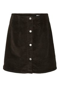 Vero Moda Spódnica mini Etta 10315342 Brązowy Regular Fit. Kolor: brązowy. Materiał: bawełna #4