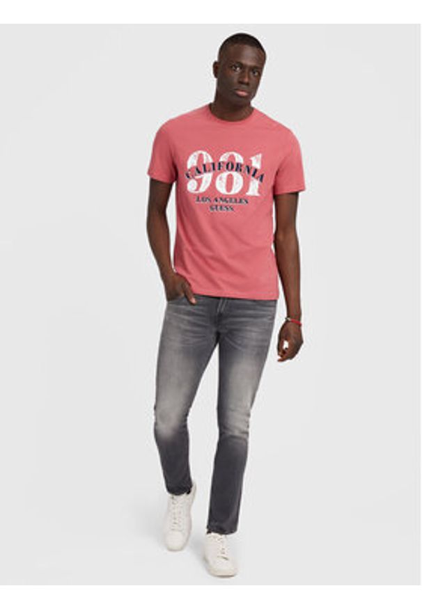 Guess Jeansy Miami M2YAN1 D4Q52 Szary Skinny Fit. Kolor: szary