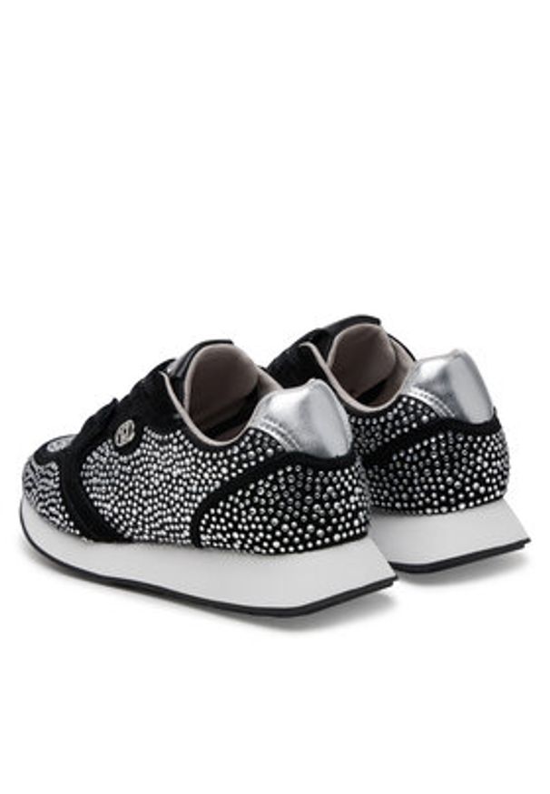 Liu Jo Sneakersy Vibe 03 BA5087 PX626 Czarny. Kolor: czarny. Materiał: zamsz, skóra