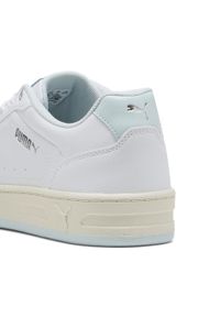 Puma - Sneakersy Court Classy PUMA White Sea Glass Silver Blue Metallic. Kolor: szary, niebieski, wielokolorowy, biały. Sport: turystyka piesza