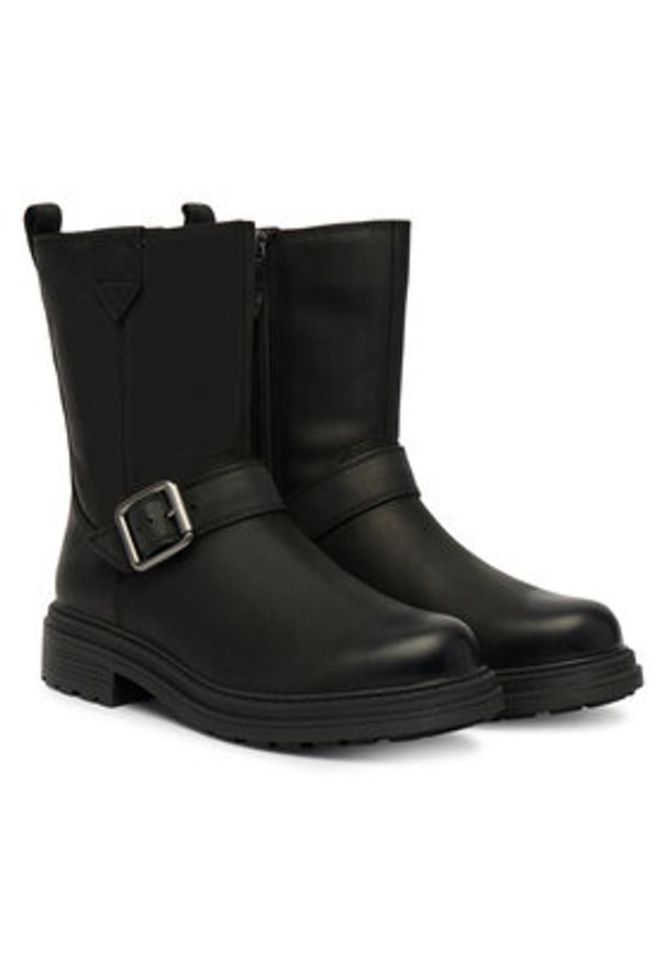 Clarks Botki Orinoco3 Bay 26183923 Czarny. Kolor: czarny. Materiał: skóra