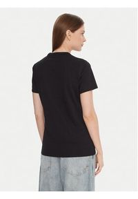 BOSS T-Shirt C_Elogo 50551428 Czarny Slim Fit. Kolor: czarny. Materiał: bawełna #5