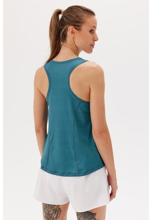 ROUGH RADICAL - Damska koszulka biegowa Rough Radical Support Singlet Women. Kolor: zielony