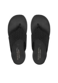 skechers - Skechers Japonki Ultra Flex 3.0 119971/BBK Czarny. Kolor: czarny. Materiał: materiał #1