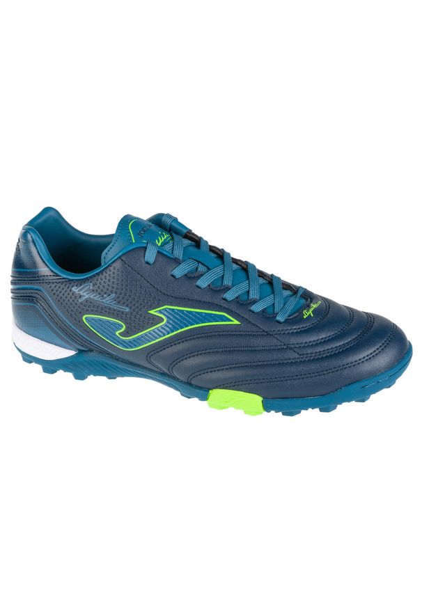 Joma - Buty piłkarskie turfy męskie, Aguila 24 AGUW. Kolor: niebieski. Materiał: materiał, syntetyk, tkanina. Sport: piłka nożna