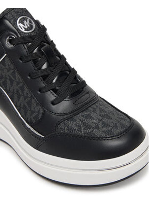 MICHAEL Michael Kors Sneakersy Emmy 43F5EMFS2L Czarny. Kolor: czarny. Materiał: skóra