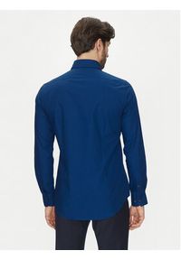 Michael Kors Koszula MK0DS01291 Granatowy Slim Fit. Kolor: niebieski. Materiał: bawełna #3