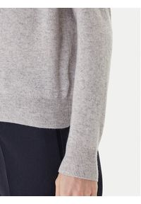 TOMMY HILFIGER - Tommy Hilfiger Sweter WW0WW47470 Szary Regular Fit. Kolor: szary. Materiał: wełna #4