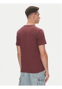 Levi's® T-Shirt Original 56605-0199 Bordowy Standard Fit. Kolor: czerwony. Materiał: bawełna #4