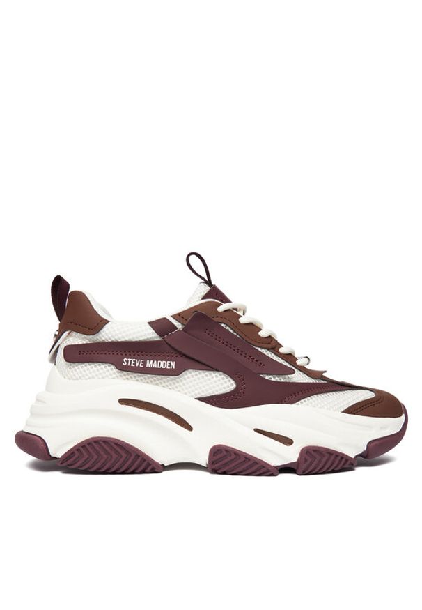 Steve Madden Sneakersy SM11004652 Biały. Kolor: biały. Materiał: skóra