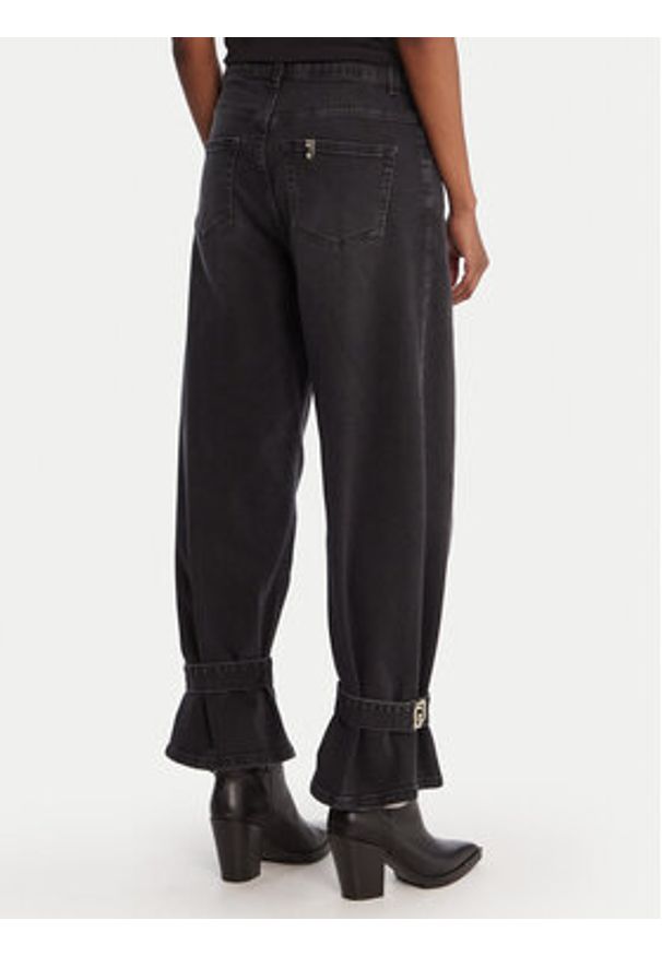 Liu Jo Jeansy UF5105 D0291 Szary Boyfriend Fit. Kolor: szary