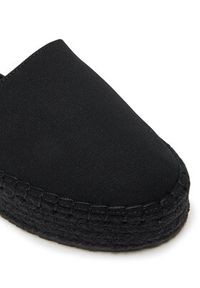 Calvin Klein Jeans Espadryle Flatform Espadrille Sling Mg YW0YW01735 Czarny. Kolor: czarny. Materiał: materiał #6