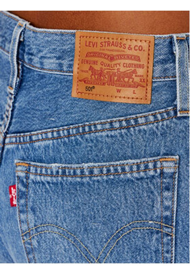 Levi's® Szorty jeansowe Original 56327-0081 Niebieski Regular Fit. Kolor: niebieski. Materiał: bawełna, jeans
