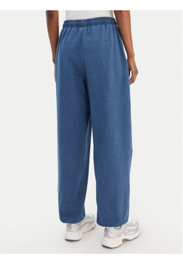 Reebok Spodnie dresowe Tenley RK25488CCW Niebieski Regular Fit. Kolor: niebieski. Materiał: bawełna