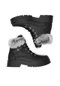 Beverly Hills Polo Club Trzewiki V12-703 Czarny. Kolor: czarny. Materiał: materiał #5