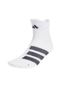 Adidas - Skarpety RUNxADIZERO 1 Pair. Kolor: wielokolorowy, biały, czarny. Technologia: ClimaCool (Adidas). Sport: fitness