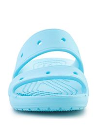 Klapki Classic Crocs Sandal W 206761-411 niebieskie. Kolor: niebieski. Styl: klasyczny #4
