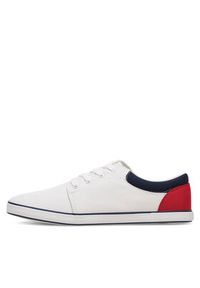 Lanetti Trampki MS20347-11 Biały. Kolor: biały. Materiał: materiał